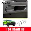 Для Great Wall Haval H3 X-DOG 2024 2025 Накладки на центральную консоль и руль из углеродного волокна Автомобильные аксессуары