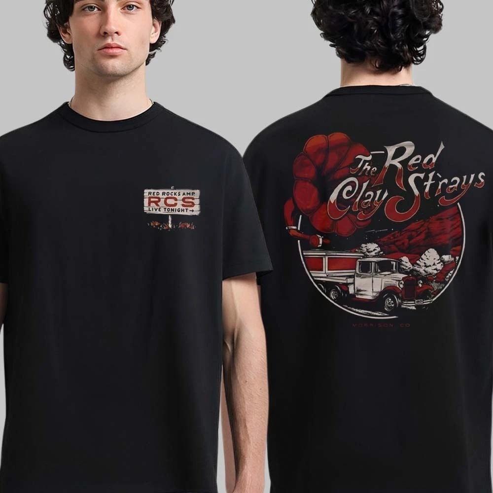 The Red Clay Strays Red Rocks Amphitheatre 2025 Reprint T-Shirt HOT Unisex T-Shirt