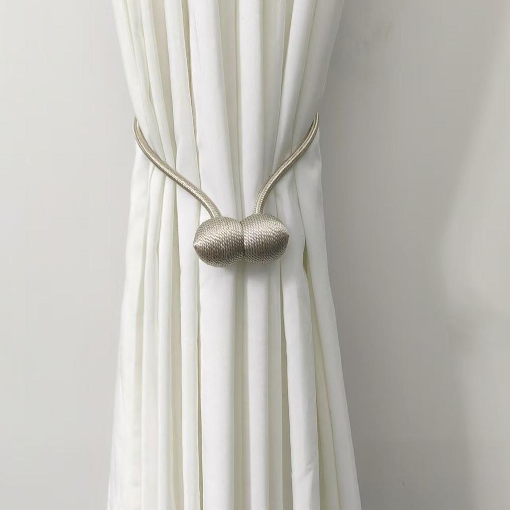 Magnetic Curtain Tiebacks Modern Decorative Curtain Holdbacks No Drill Required Window Treatment Accessories