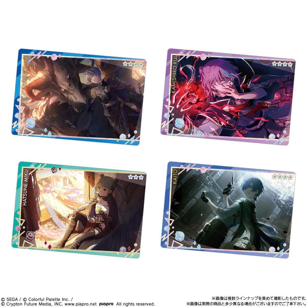 Project Sekai Colorful Hatsune Miku Вафли 10 коробок Сцена! подвиг. 20 штук (Конфеты-игрушки)