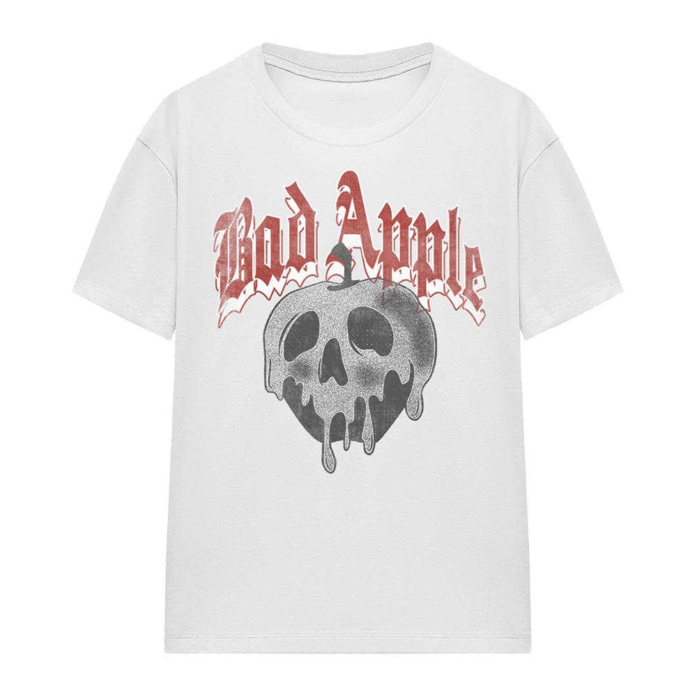 Snow White And The Seven Dwarfs Womens/Ladies Bad Apple Skull T-Shirt