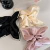 Scrunchie Korean Hair Accessories Tie for Women Girl Elastic Bands Rubber Sweets Adults Leading Fashion Kpop Popular Pearl