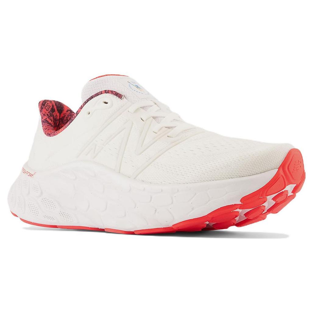 New Balance Fresh Foam X More V4 TCS New York City Marathon Men Sneakers White Electric-Red MMORRR4