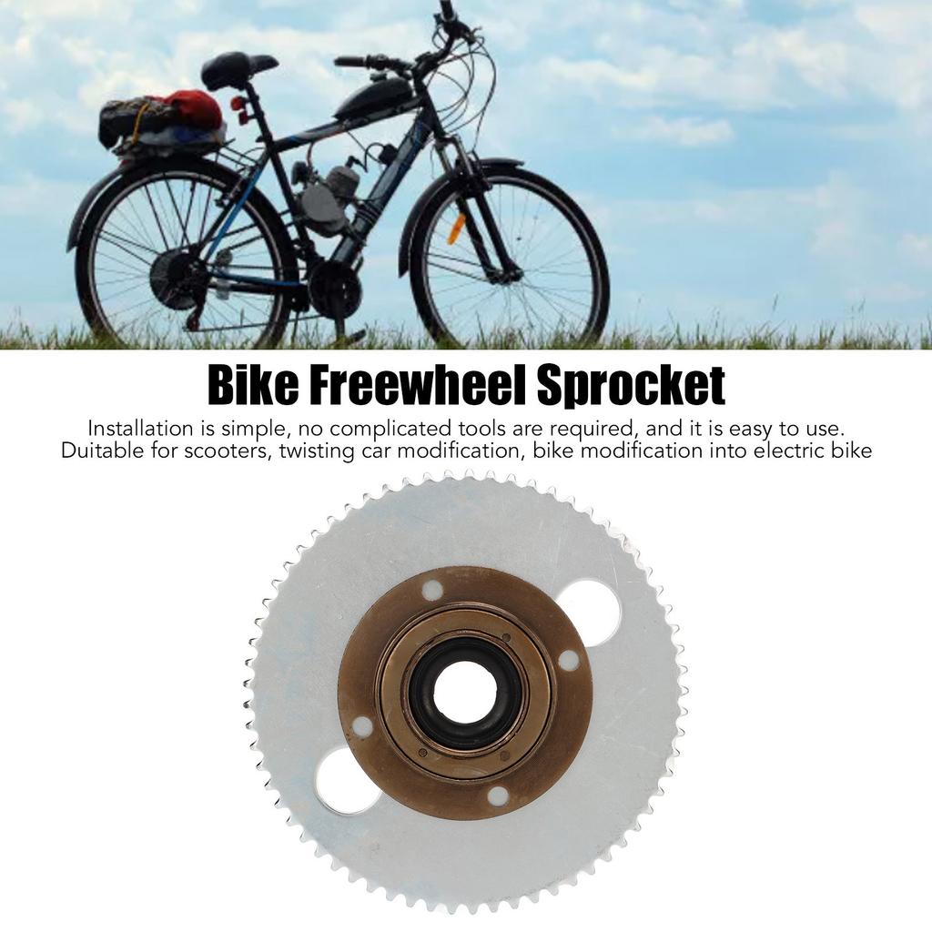 25H 4 Отверстия 65T Звездочка Свободного Хода Соединительный Комплект Стальная Велосипедная Звездочка Модифицированные Детали для Модификации Самоката
