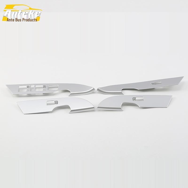 18-Piece H4 Glass Switch Trim and Window Armrest Decorative Panel Set