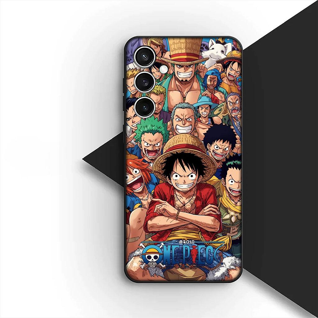 Roronoa Zoro Nami One Luffy Pieces Phone Cover for Samsung Galaxy S10 S8 S9 Plus A33 A34 A31 70 A71 A72 Note 20 9 8 S10E Case