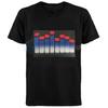 Hot Sale Sound Active Equalizer El T Shirt Equalizer Light Up Down Led T-Shirt Flashing Music Activated Led T-shirt