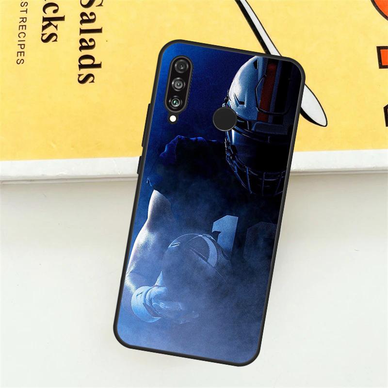 American Football For Huawei Nova 12S 12i 9 10 SE 7i 8i 11i Y60 Y61 Y70 Y72 Y73 Y90 Y91 P20 P40 P30 Lite Case