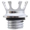 Motorcycle Aluminum Fuel Tank Cap for Harley 883 XL1200 48 72 Softail Fat Boy Dyna, CNC  Crown