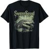 Swamp Squad Wear – Темно-готическая футболка с аллигатором из болота