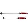 2pcs Road Mountain Bicycle Quick Release Skewers Bike Front Rear Skewer AccessoryRed