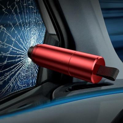 Разбиватель автомобильных стекол Автоаксессуары Салон С резаком ремня безопасности Инструмент для аварийного выхода из автомобиля Автомобильный инструмент для аварийного выхода Автомобильный салон Безопасность