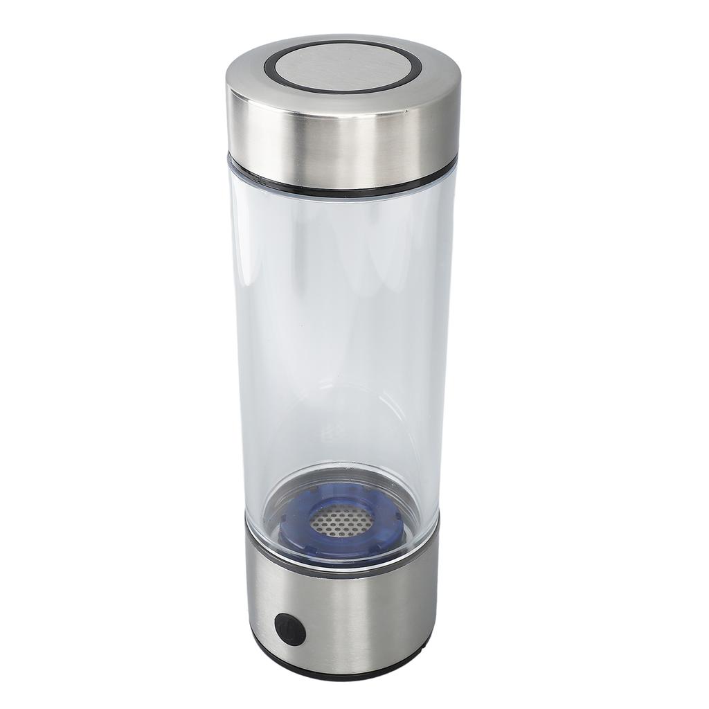 Водородная бутылка для воды 420 мл 1680ppb перезаряжаемая антиопрокидывающаяся слабощелочная бутылка для воды генератор