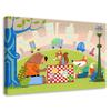 Canvas Print A Picnic In the Middle of the City