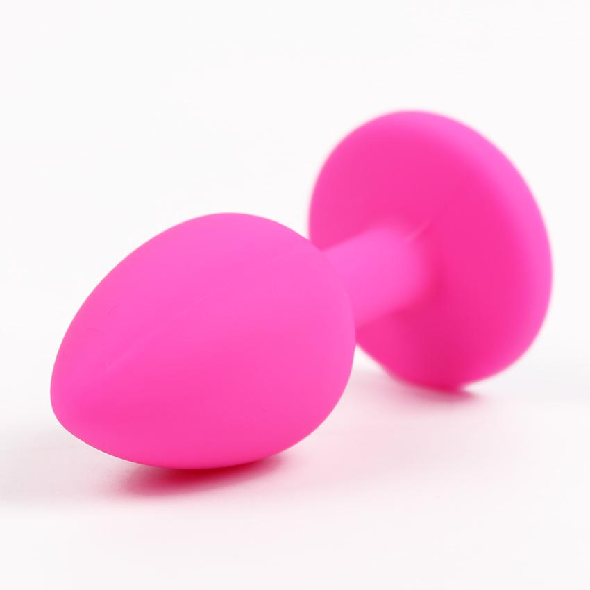 1 шт., сексуальная анальная пробка унисекс, стимулирующая точку G для заднего двора, силиконовая Анальная пробка, бусины с кристаллами, ювелирные изделия, секс-игрушки для влюбленных