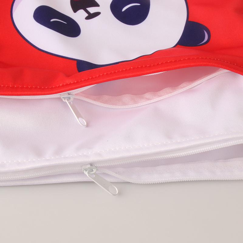 Новая водонепроницаемая сумка для подгузников двойного назначения 25x35 с двойной молнией