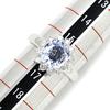 NON BRAND - Sapphire 3.27ct DiamondRing ring Pt900/sapphire #16(JP Size) Array