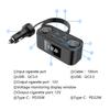 100W PD QUICK CHARGE QC3.0 Cigarette Lighter Adapter 12V/24V 2 Socket Power Splitter DC Outlet with 12A 4 USB Ports Car Charger
