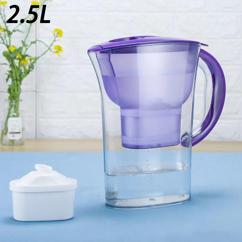 Бытовой кувшин-фильтр для воды Удаляет накипь и хлор Большая емкость Стерилизует и уменьшает содержание хлора