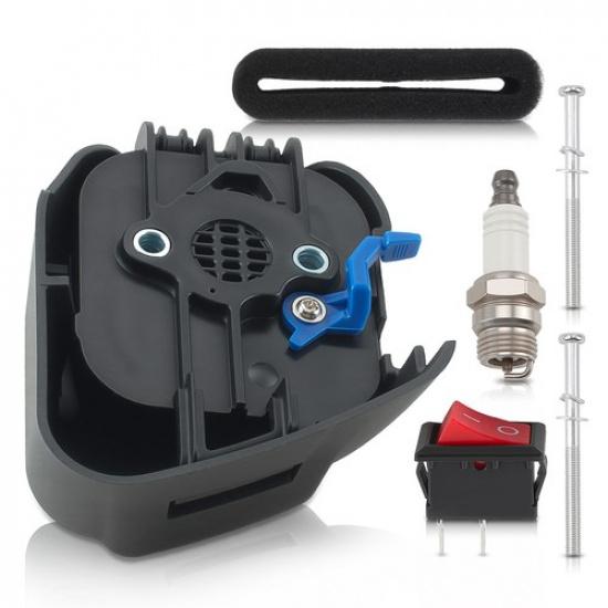 For MTD 753-06415 Air Cleaner Cover Assembly With Air Filter Spark Plug Switch