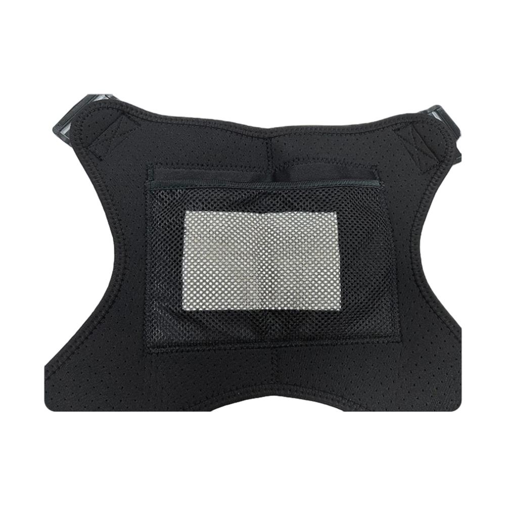 Унисекс Электрический Поддержка Вращательной Манжеты 3 Настройки Нагрева Электрический Неопреновый Плечевой Ремень Теплый со Сетчатым Мешком для Замороженного Плеча