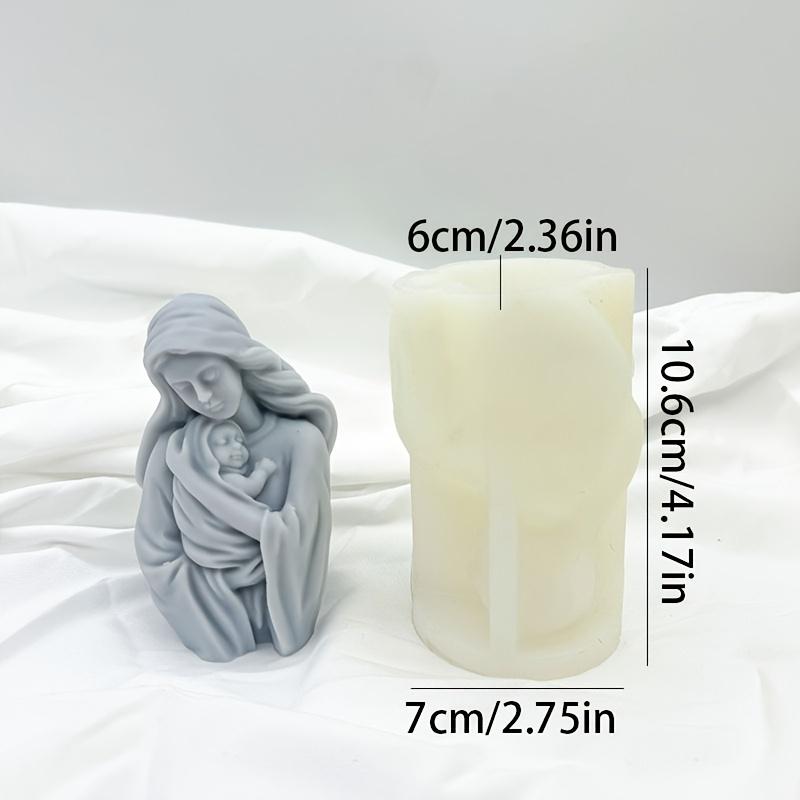 3D Силиконовая форма - DIY Материалы для лепки для изготовления смолы и свечей