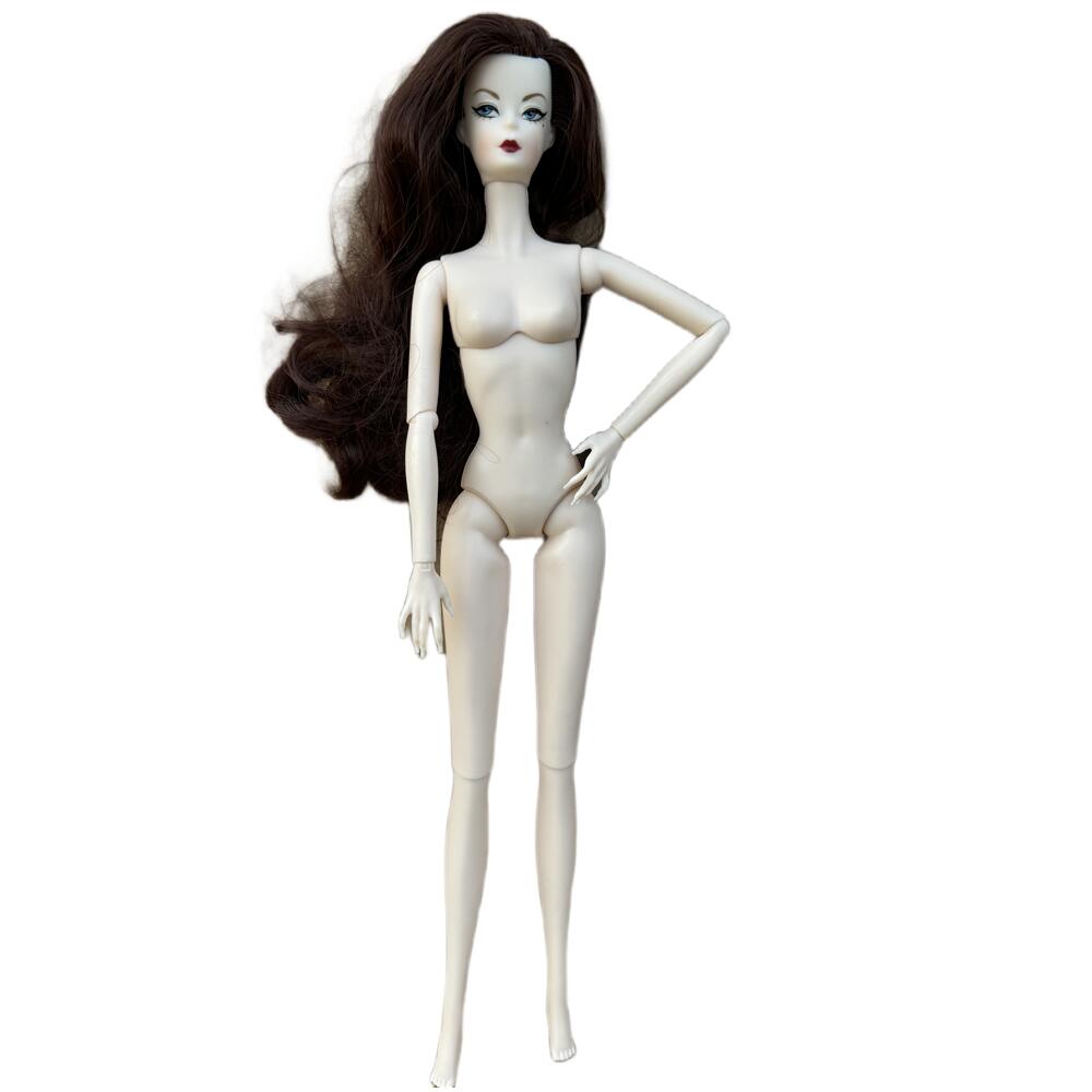 1/6 Куклы Супермодели Фигурки Подвижные Суставы Цельная Кукла 30см ST Винтажный Молд Лица Запасное Тело Для Голов Кукол FR/IT
