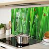 Glass Kitchen Cutting Boards with Ladybug in Grass Graphic 2x40x52 cm
