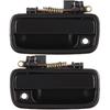 ECCPP Door Handles Exterior Outer Outside Front Driver Passenger Side for Toyota Tacoma 1995 1996 1997 1998 1999 2000 2001 2002 2003 2004 Black(2pcs)
