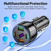 Автомобильное зарядное устройство 5 портов USB Type C 75 Вт PD Зарядное устройство для телефона Quick Charge 3.0 Адаптер питания для быстрой зарядки для iPhone Samsung H U6Q0
