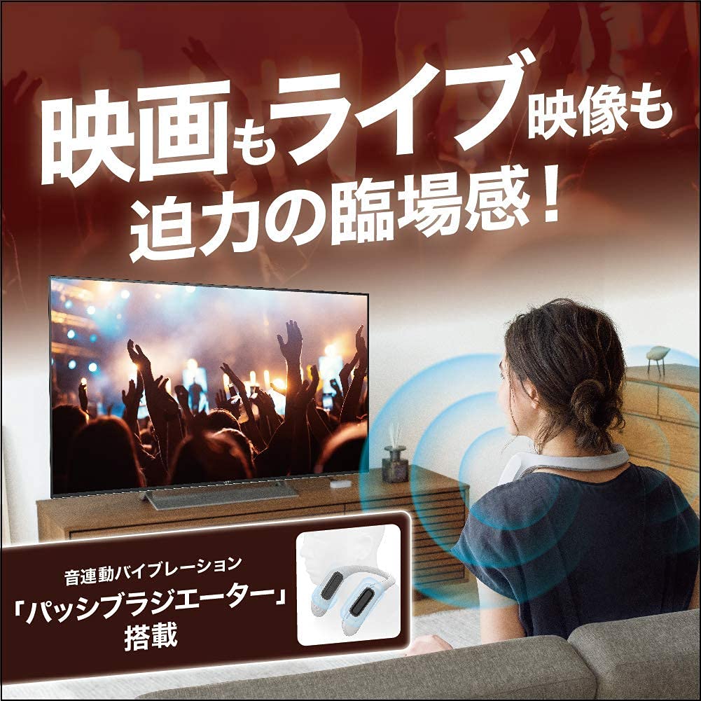 Sony Wearable Neck Speaker for with Vibration Function TV/Movies/Games Sound-Synchronized (2017 Model) SRS-WS1
