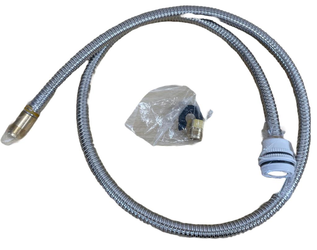 Shower Hose for Panasonic Bathroom for Sarasa and for Joint CQ853B03 Replacement CQ853B03K2 Vanities, Hibelwin, One-touch Method,