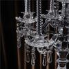 Европейский хрустальный подсвечник с девятью головками для свадеб, дней рождения и декора отелей.