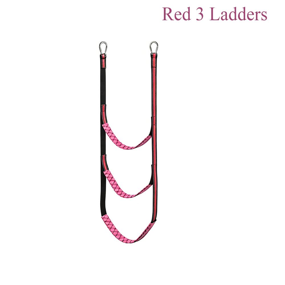 Boat Rope Ladder Heavy Duty Foldable Marine Ladder Portable Nylon Boarding Ladder for Inflatable Boat Pontoon Kayak Yacht