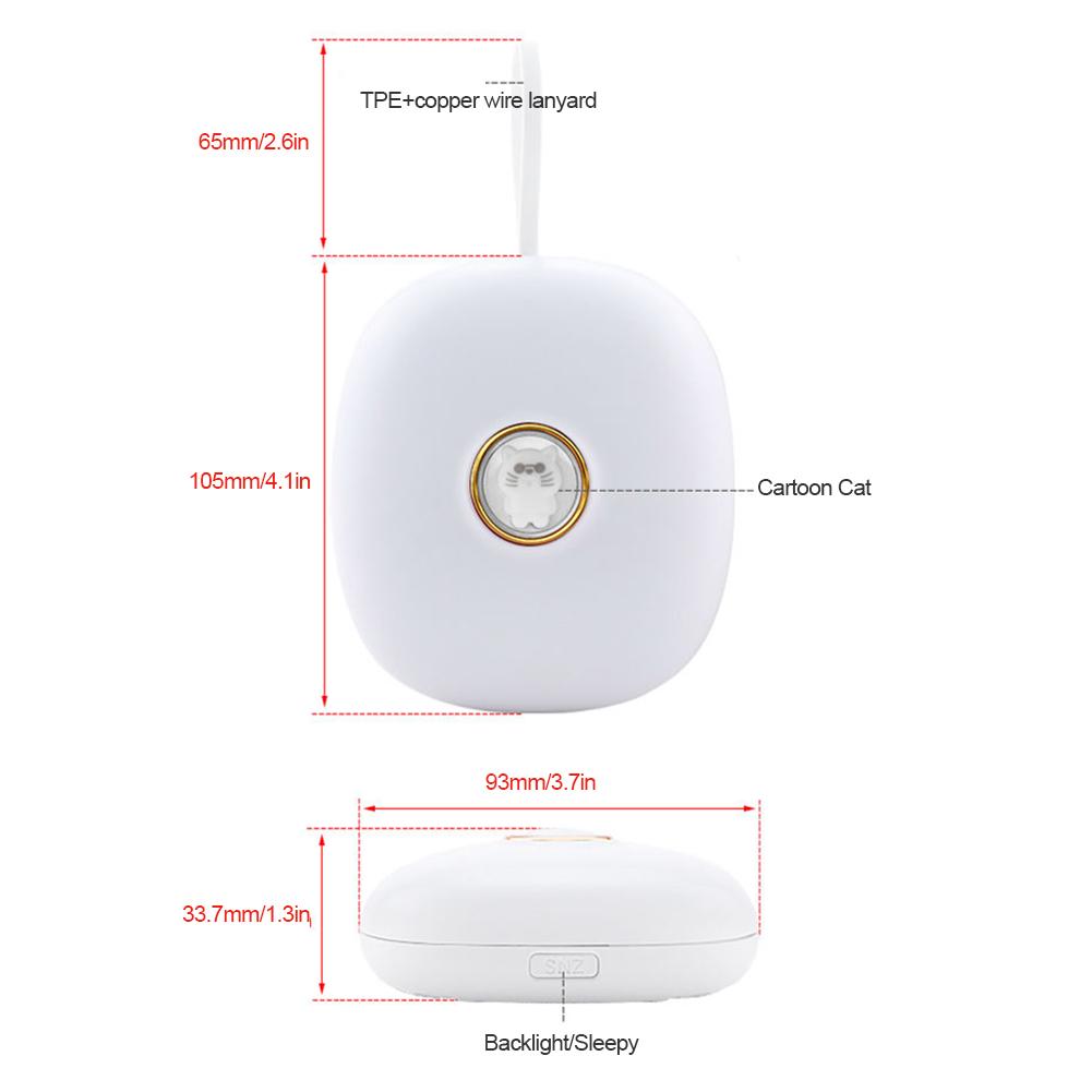AU 24H светодиодный будильник с 2 режимами вибрации милый многофункциональный для студентов Bedro