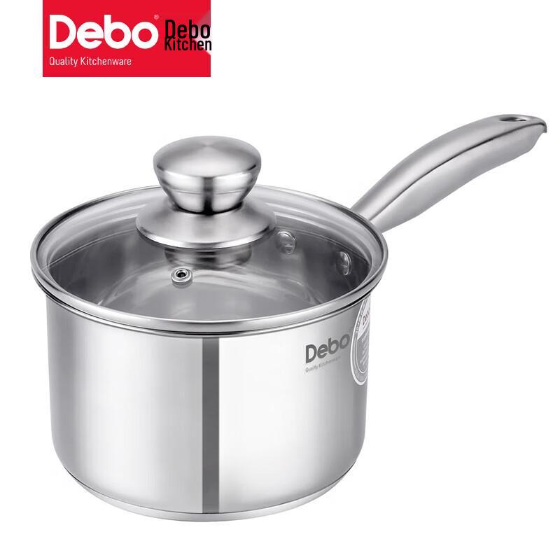 Кастрюля Debo Tino 16 см из нержавеющей стали 304, многоцелевая