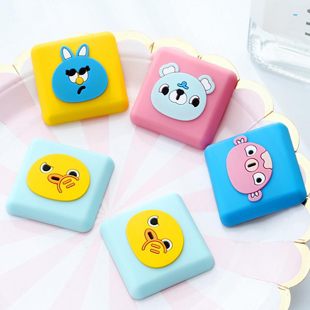Мультяшные животные Ручка двери Резиновый Защитный коврик от столкновений со стеной Защита от столкновений Дверь Настенные наклейки Защитник Вкус Ударопрочный Столкновение
