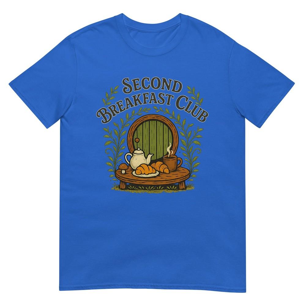 Second Breakfast Club Retro Cottagecore Brunch Bakery Lovers Tshirt