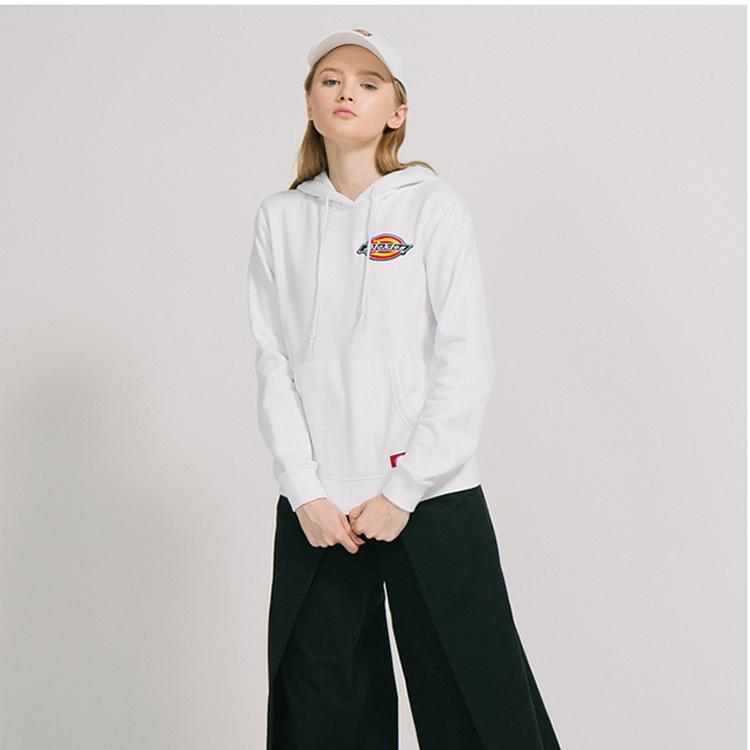 Dickies Флисовая толстовка с капюшоном женская White DK008194C4D