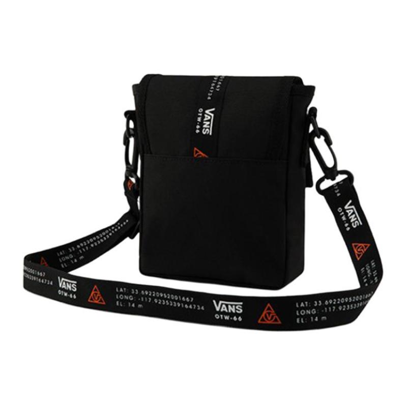 Vans Polyester Crossbody Bags Shoulder Bags Unisex Black Vans VN0A4UTBBLK