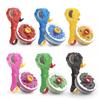Children'S Toy Gyro Integrated Luminous Alloy Gyro Toy Battle Gyro Launcher Stall