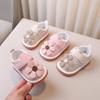 Весенне-осенняя детская обувь, нескользящая обувь для босиком, детская водонепроницаемая обувь для девочек и малышей, милая обувь принцессы, модная детская повседневная обувь