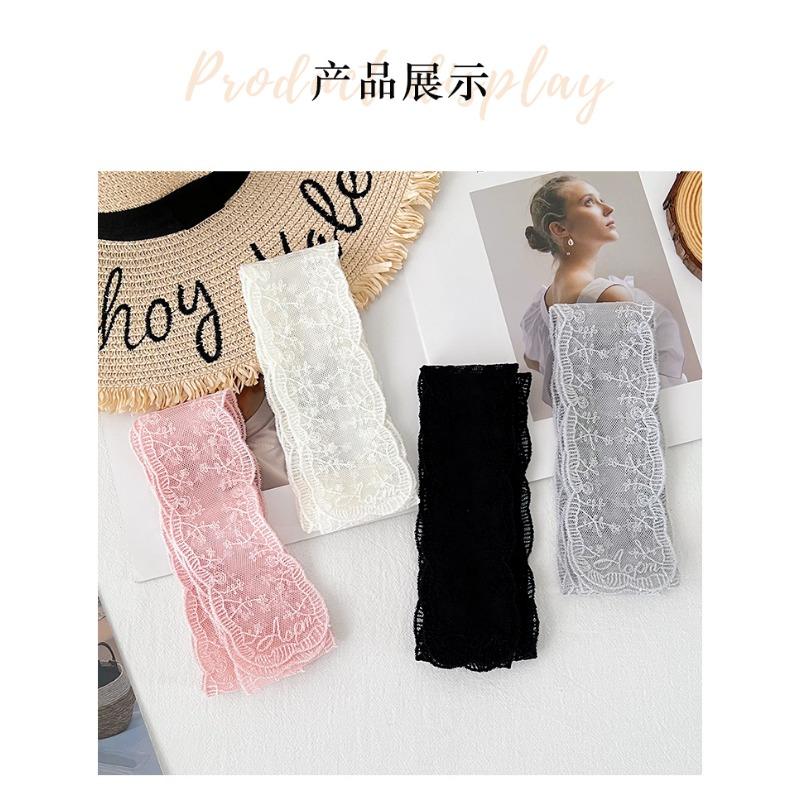 Multifunctional Long Lace Scarf Versatile Belt Ribbon Hair Band For Women