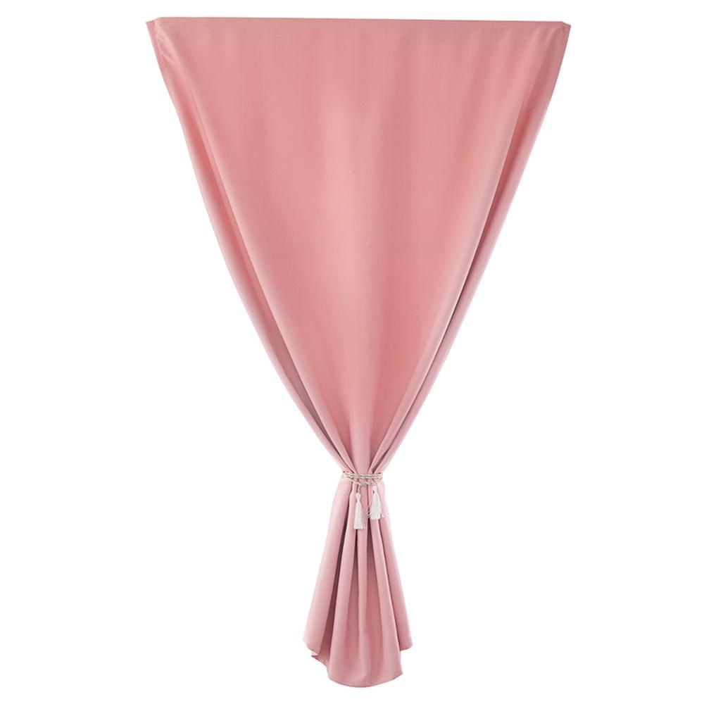 1 шт., занавеска Aoresac для дома, простая однотонная затемняющая двухсторонняя ткань на липучке для дома