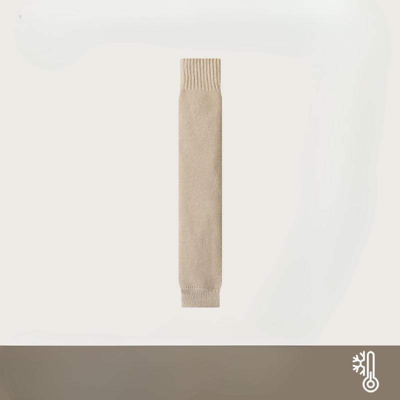 Кашемировые наколенники, женские осенне-зимние носки с толстой подкладкой, длинные гетры, универсальные женские носки