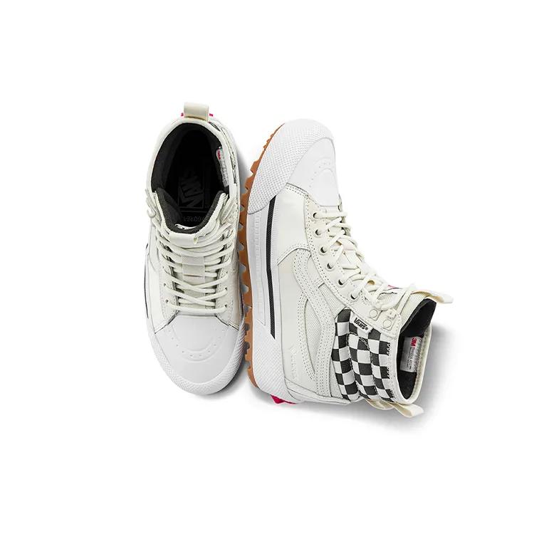 Vans Sk8-Hi GORE-TEX MTE-3 'Шахматная клетка' (унисекс) Кеды для скейтбординга True White / Black VN0A5I1127I