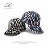 Personalized Printed Hat Women's Casual Cap Traveling Shopping Trend Hardtop Baseball Cap Men's Visor Tide