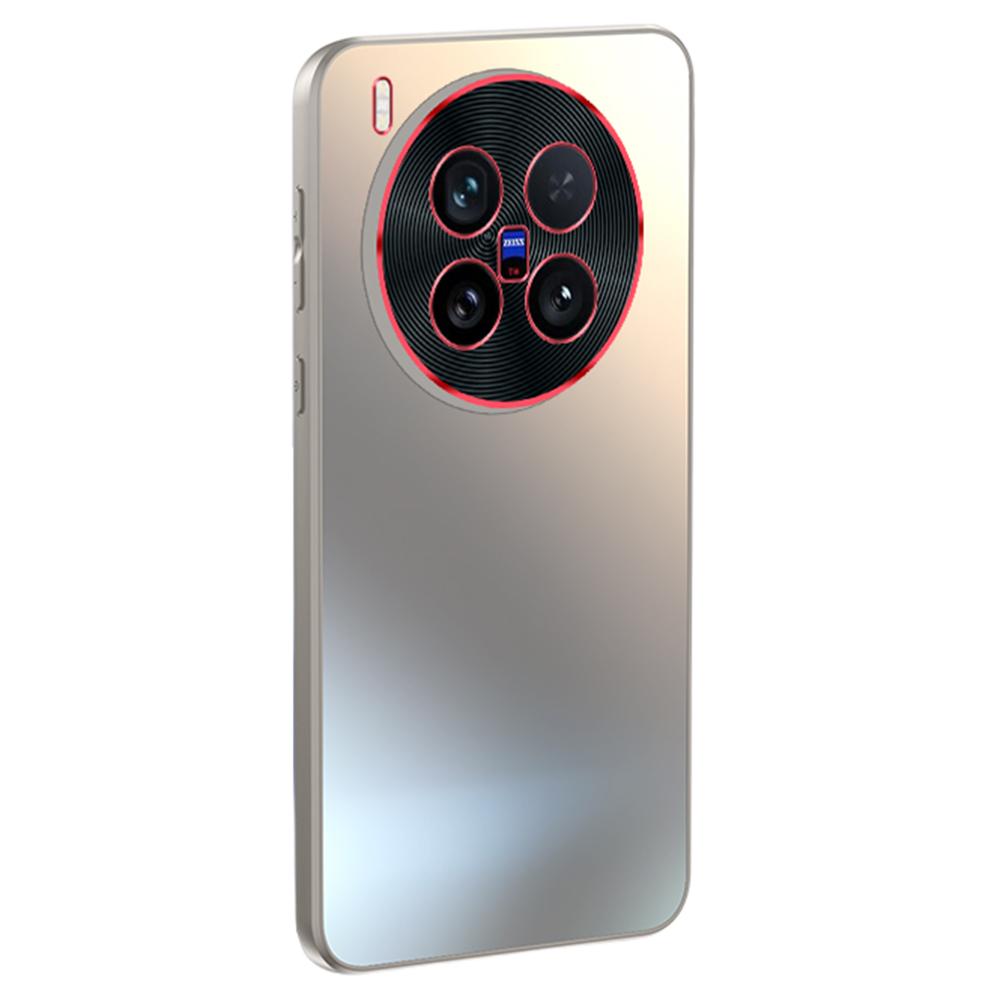 For Vivo X200 Ultra 5G Phone Case Dual-Color Lens Design AG Skin-Feel Matte Back Cover