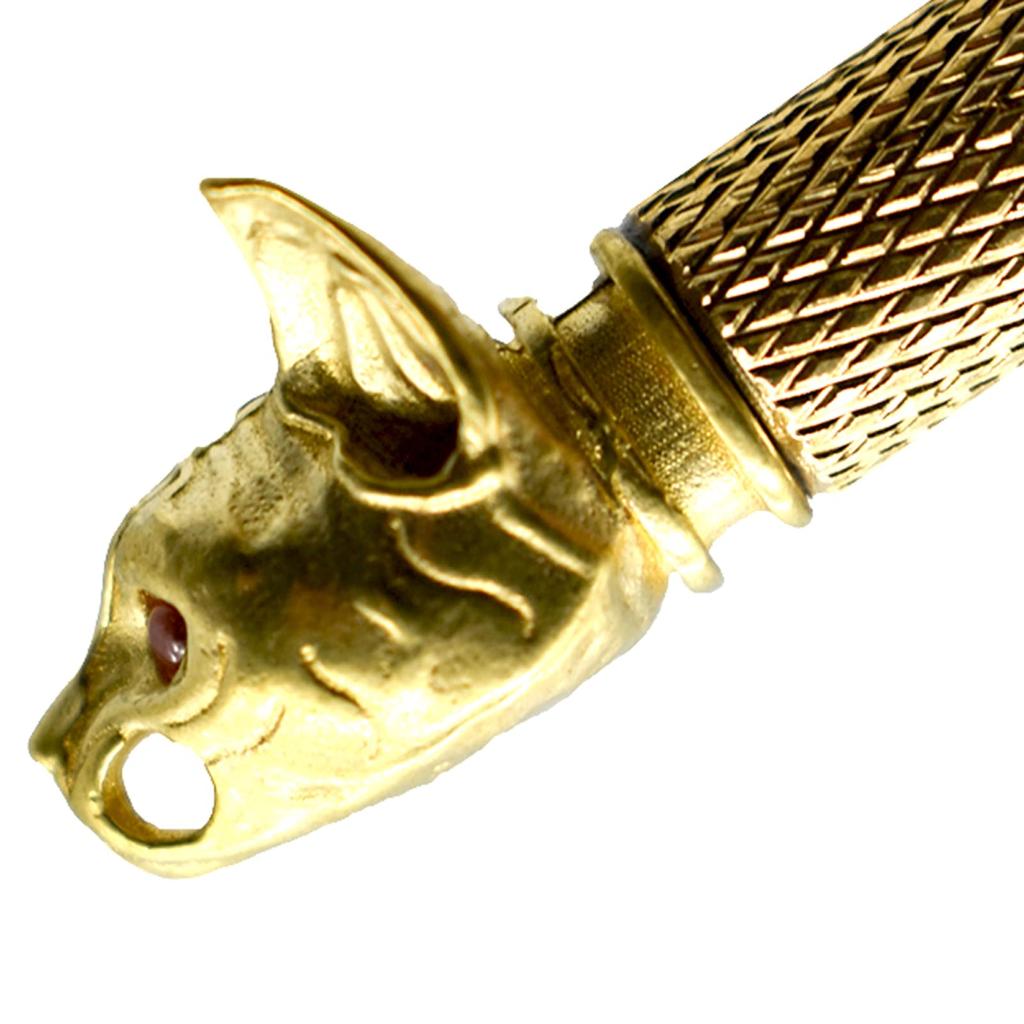 1 Латунная шариковая ручка с золотом Традиционная нейтральная шариковая канцелярия Идеально подходит для свадьбы и дизайна головы черного кота Включает специальный подарочный пакет