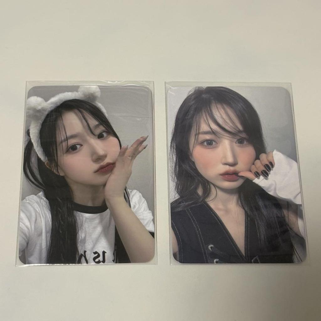 [USED] nmixx Hewon Soundwave Trading Cards Experg 2 Pieces